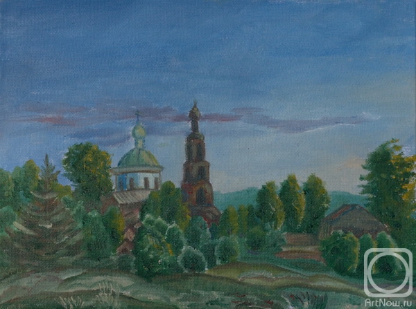 Klenov Andrei. restoration of the Church-2