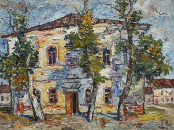 House in the village of Mstöra. Pomelov Fedor