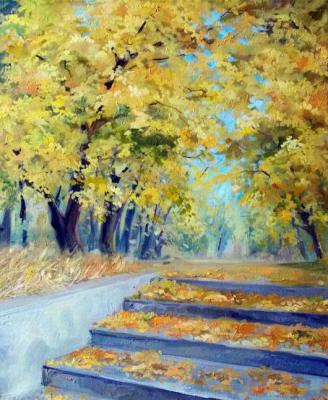 Park autumn ( ). Gerasimova Natalia