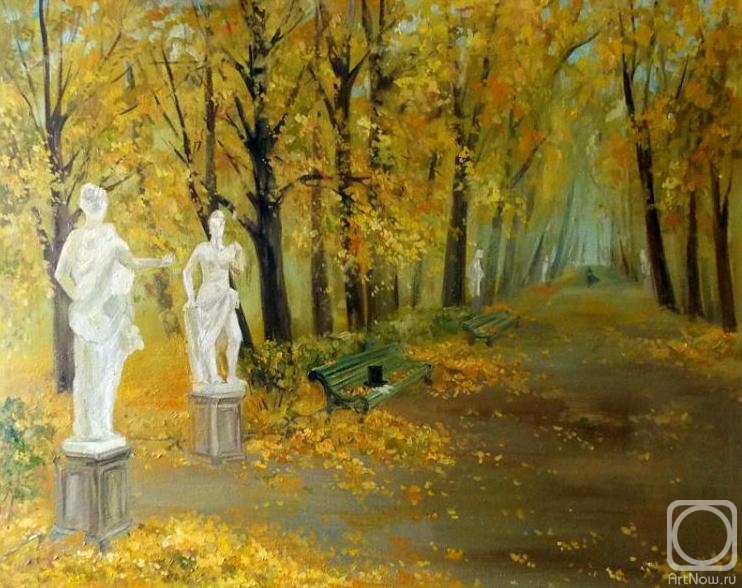 Gerasimova Natalia. Autumn Dreams of the Summer Garden