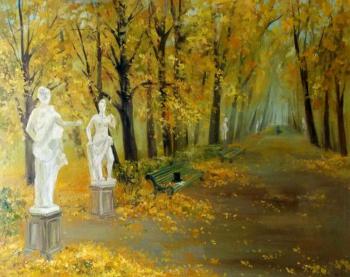 Autumn Dreams of the Summer Garden (A Cylinder). Gerasimova Natalia