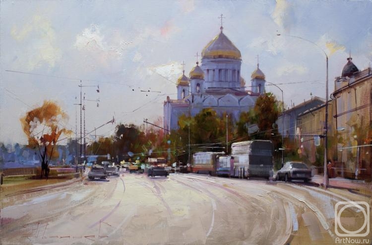 Shalaev Alexey. On the light. Prechistenskaya quay