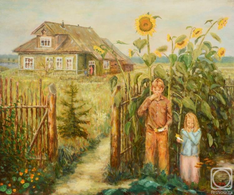 Yaskin Vladimir. Sunflowers