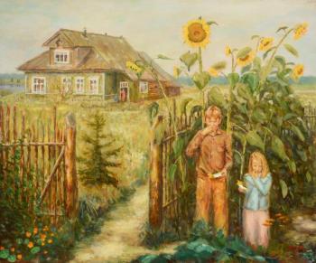 Sunflowers. Yaskin Vladimir