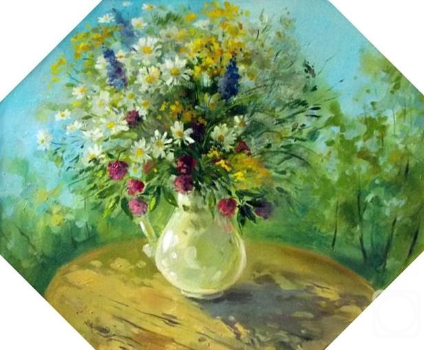 Gerasimova Natalia. Bouquet of wildflowers