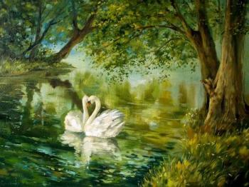 Swans. Gerasimova Natalia