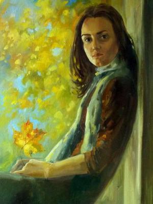 Girl-fall (Portrait Of Fall). Gerasimova Natalia