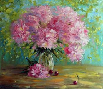 Bouquet of peonies. Gerasimova Natalia