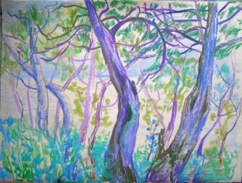 Lilac trees of Utrish. Ponomareva Irina