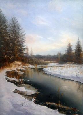 Winter River. Izyumskiy Oleg
