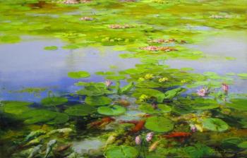 Lotus backwater. Fedorova Irina