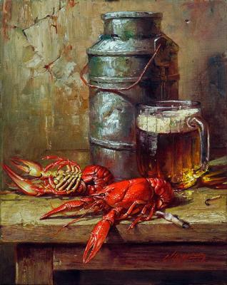 Beer and crawfish. Mazur Nikolay