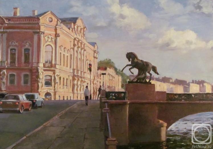 Lapovok Vladimir. Petersburg. Sunny day
