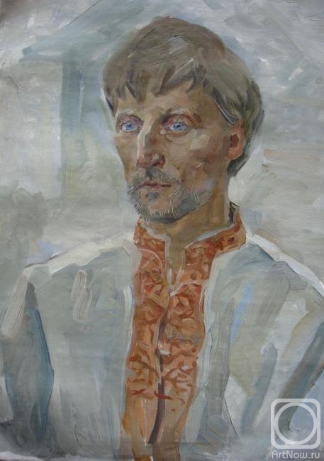 Blinkova Anzhela. Portrait of Leonid Bolgov