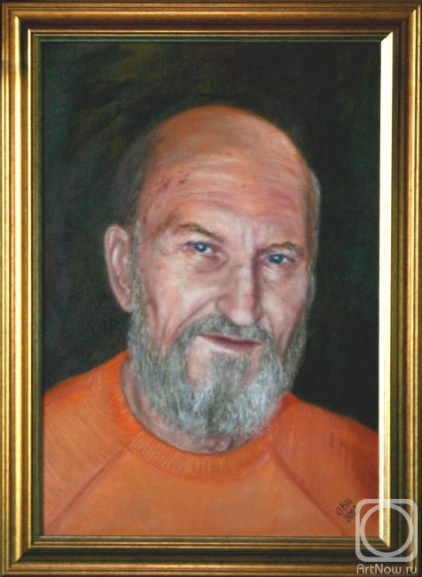 Izyumskiy Oleg. Portrait of the artist Reutov V.M