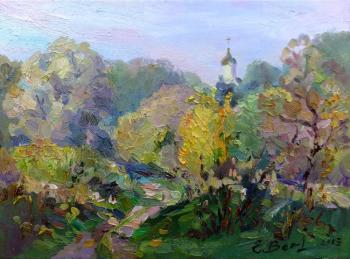 Pathway in autumn. Berezina Elena