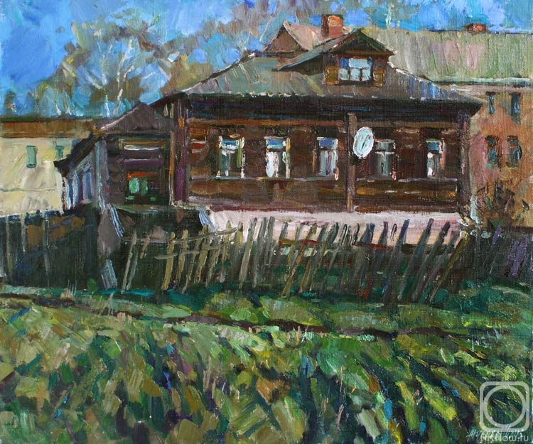 Zhukova Juliya. Old brown house