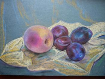 Peach and plums. Ripa Elena