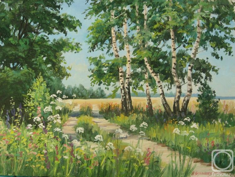 Chernyshev Andrei. Birch Grove