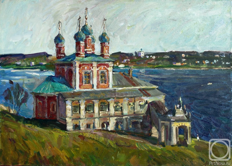Zhukova Juliya. Above the Volga River