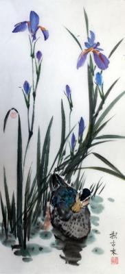 Spleen and river irises