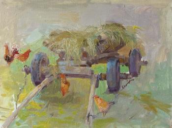 The etude 62, the Cart with a grass,. Roshina-Iegorova Oksana