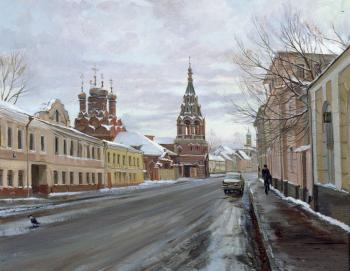 Moscow. Poljanka Street