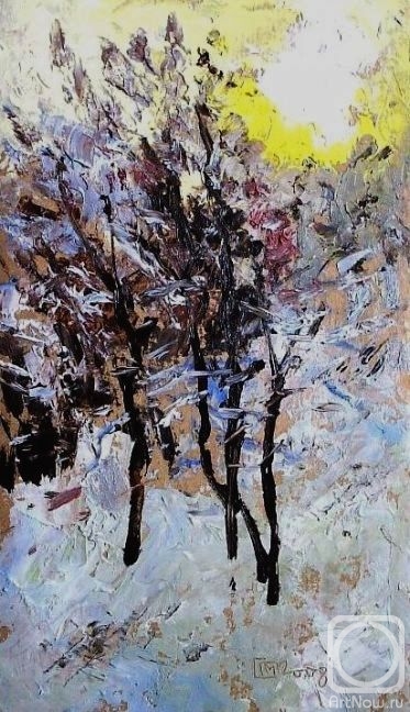 Makeev Sergey. Winter sun. 2008
