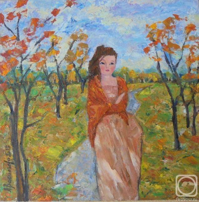 Vasileva Lyudmila. Autumn Walk. Tsaritsyno