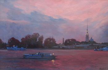 Evening on the Neva. Anchukov Dmitri