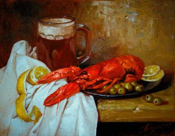 Beer & lobster. Mazur Nikolay