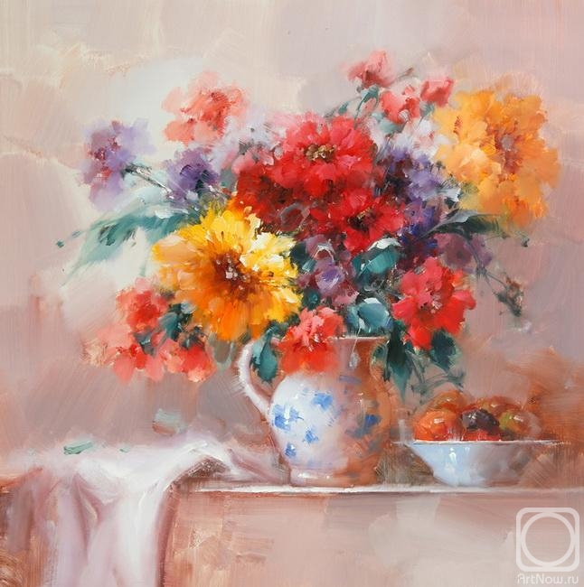 Solovyov Vasily. Summer still life