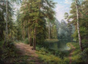 A morning is in the Mariy forest. Zaytsev Vitaliy