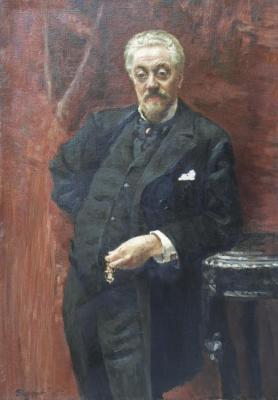 Portrait of Gerard. I.E.Repin (copy)