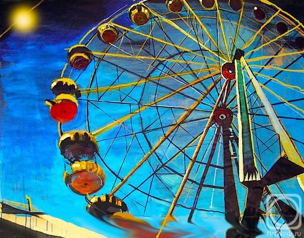 Lutokhina Ekaterina. Ferris wheel ... or Wheel of the Devil