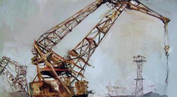 Sleeper crane (Constructivism). Lutokhina Ekaterina