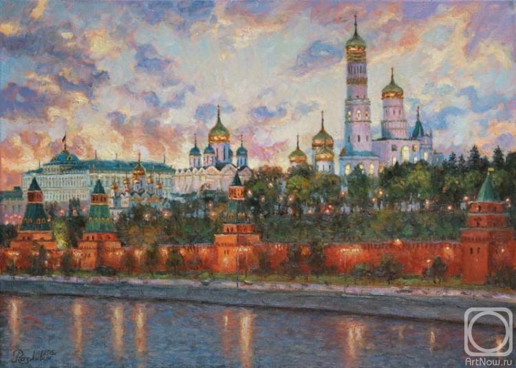 Razzhivin Igor. Evening heart of Moscow