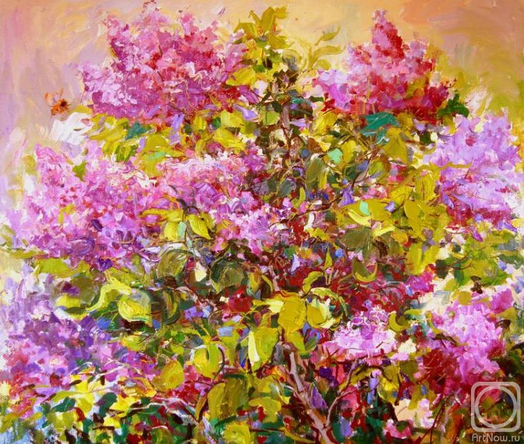 Mishagin Andrey. The lilac blossoms