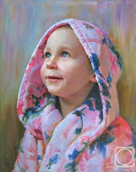 Biryukova Lyudmila. Portrait of a baby