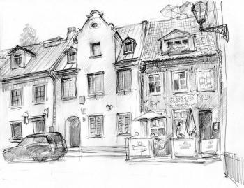 Riga sketches.5. Korhov Yuriy