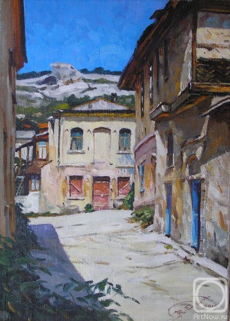 Ershov Vladimir. Er 1337 :: Bakhchisarai. A Small Street (Crimea)