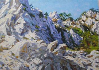 Er 1342 :: The White Rocks (Crimea, Ay-Petri) (Ai Petri). Ershov Vladimir