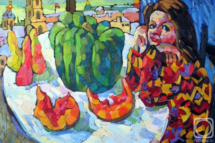 Ovchinnikova Alexandra. Pumpkin boats