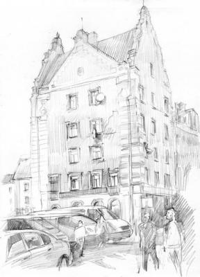 Riga Sketches.8. Korhov Yuriy