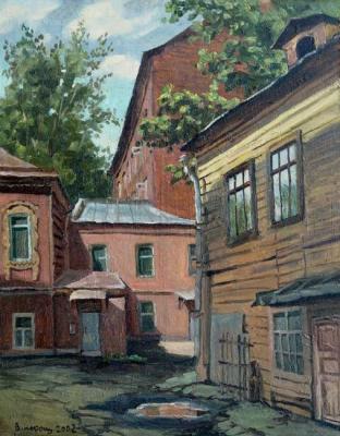 Courtyard on the Pipe outside (Trubnaya Street). Paroshin Vladimir