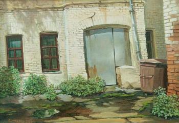 Random landscape (Closed The Door). Paroshin Vladimir