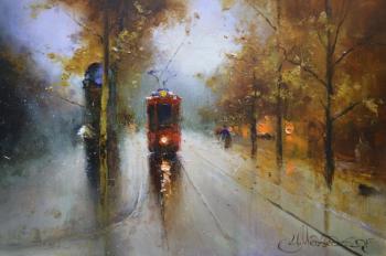 Autumn tram