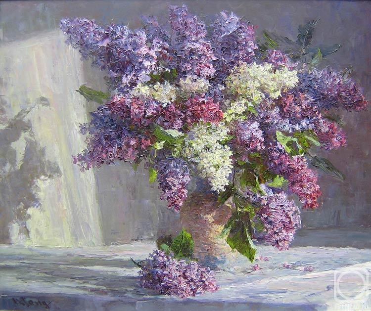 Seng Anatoliy. Lilac on the table