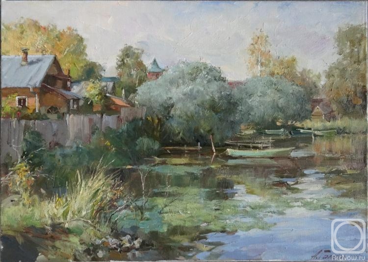 Galimov Azat. Valdai. Silence over the lake