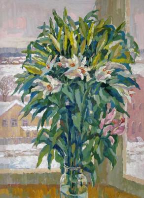 Bouquet of lilies (   ). Volfson Pavel